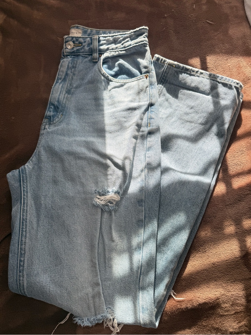 Pacsun Distressed High-Waisted Jeans